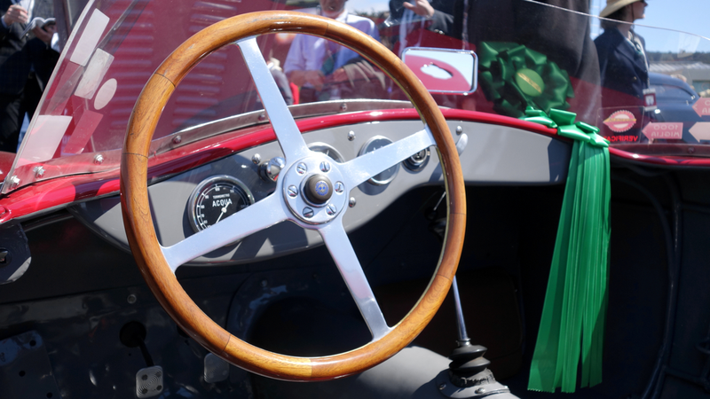Illustration for article titled The Sensational Steering Wheels Of Pebble Beach